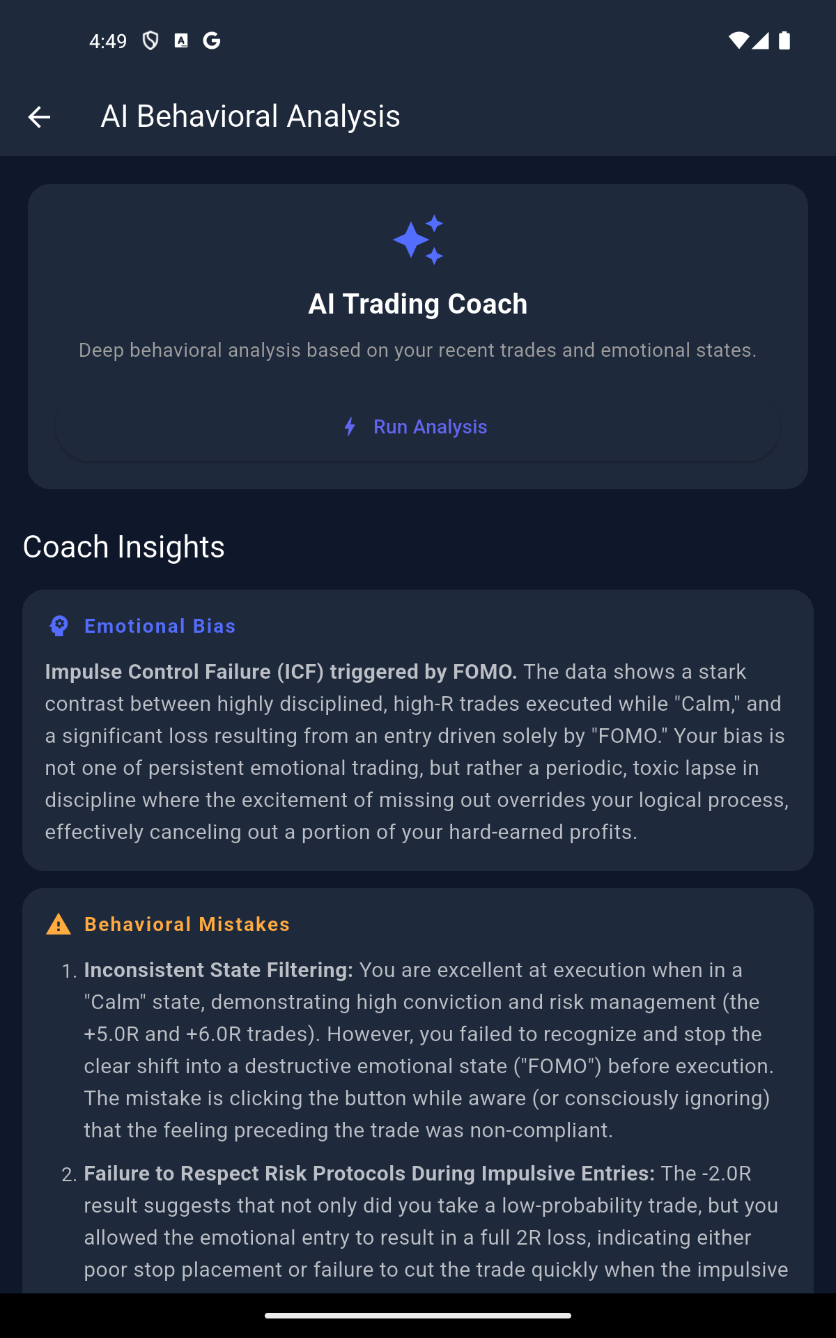 Dashboard Screenshot